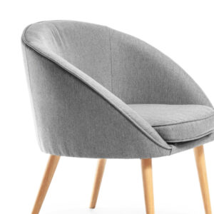 Billa Modern Grey Armchair - Image 2