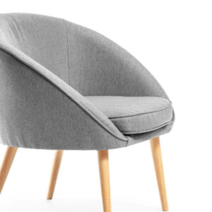 Billa Modern Grey Armchair - Image 4