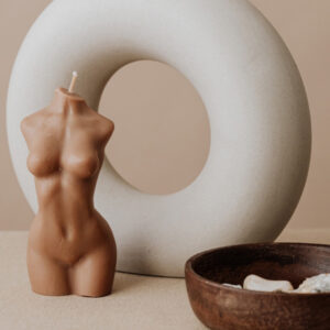 Gift Box, Handmade venus Candle and Minimal Vase - Image 6